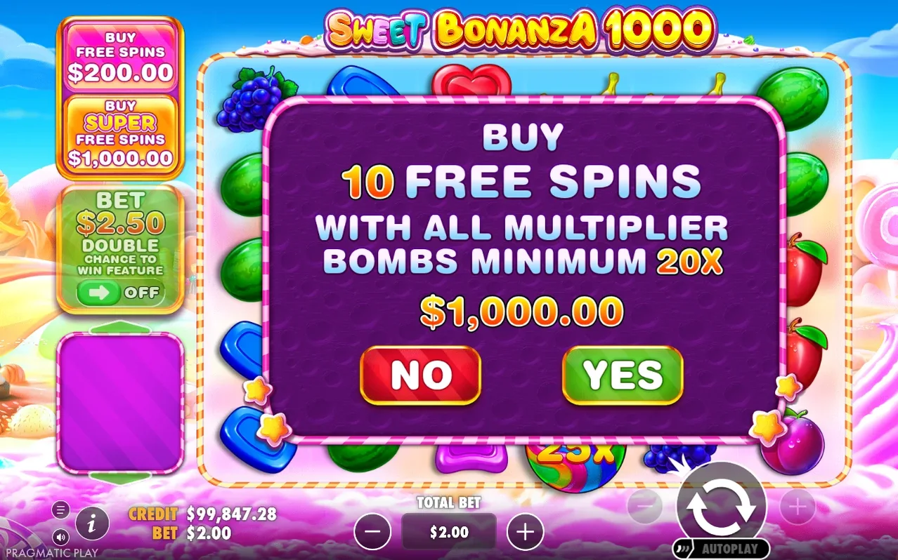 Sweet Bonanza 1000